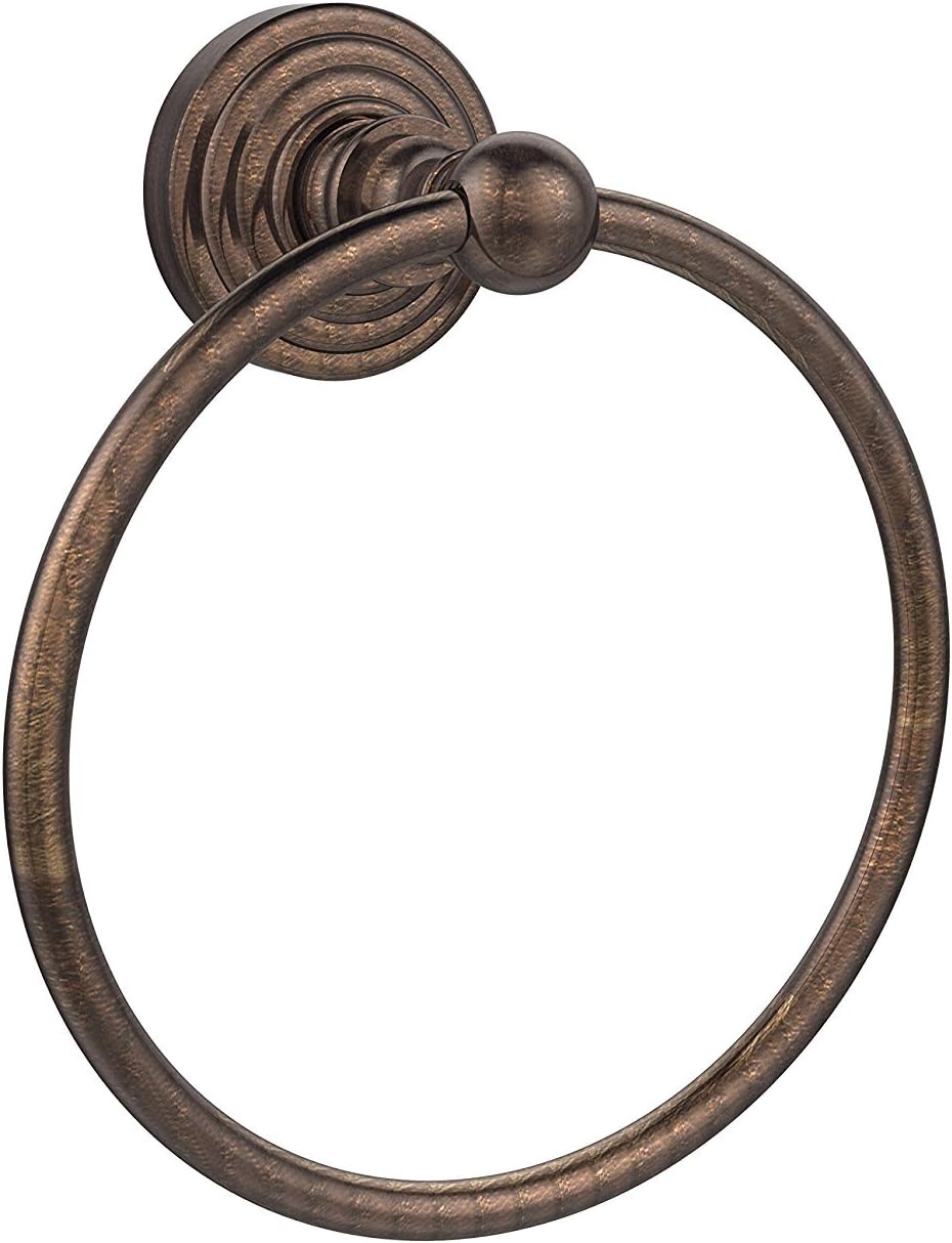 Allied Brass WP-16-VB Venetian Bronze Towel Ring from the Waverly Place Collection
