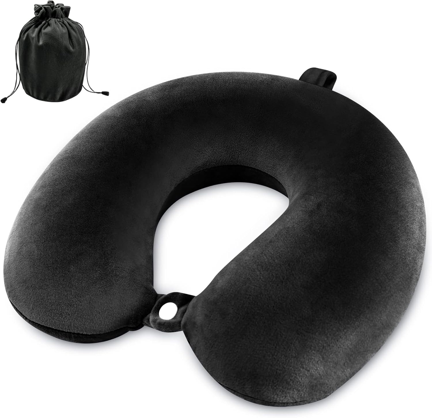 urnexttour Travel Pillow, Best Memory Foam Airplane Pillow for Head Support, Soft