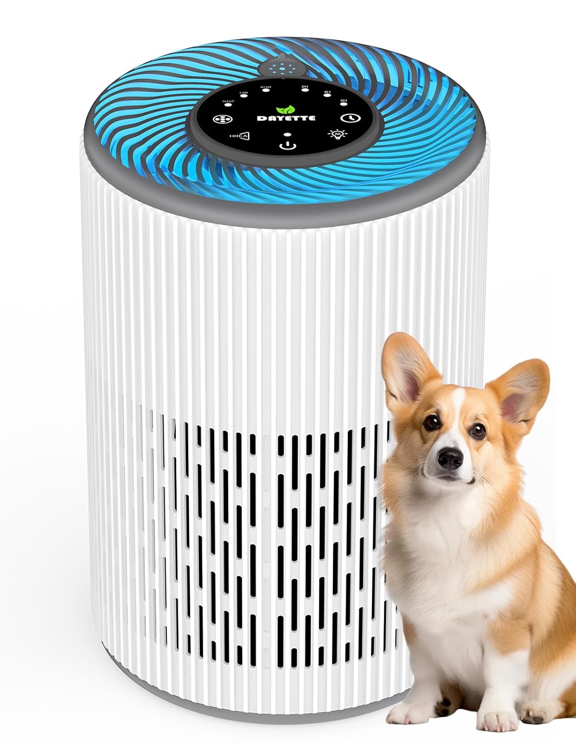 DAYETTE Air Purifier for Home Large Room up to 1300 sq ft H13 Air Purifiers for Bedroom Pets