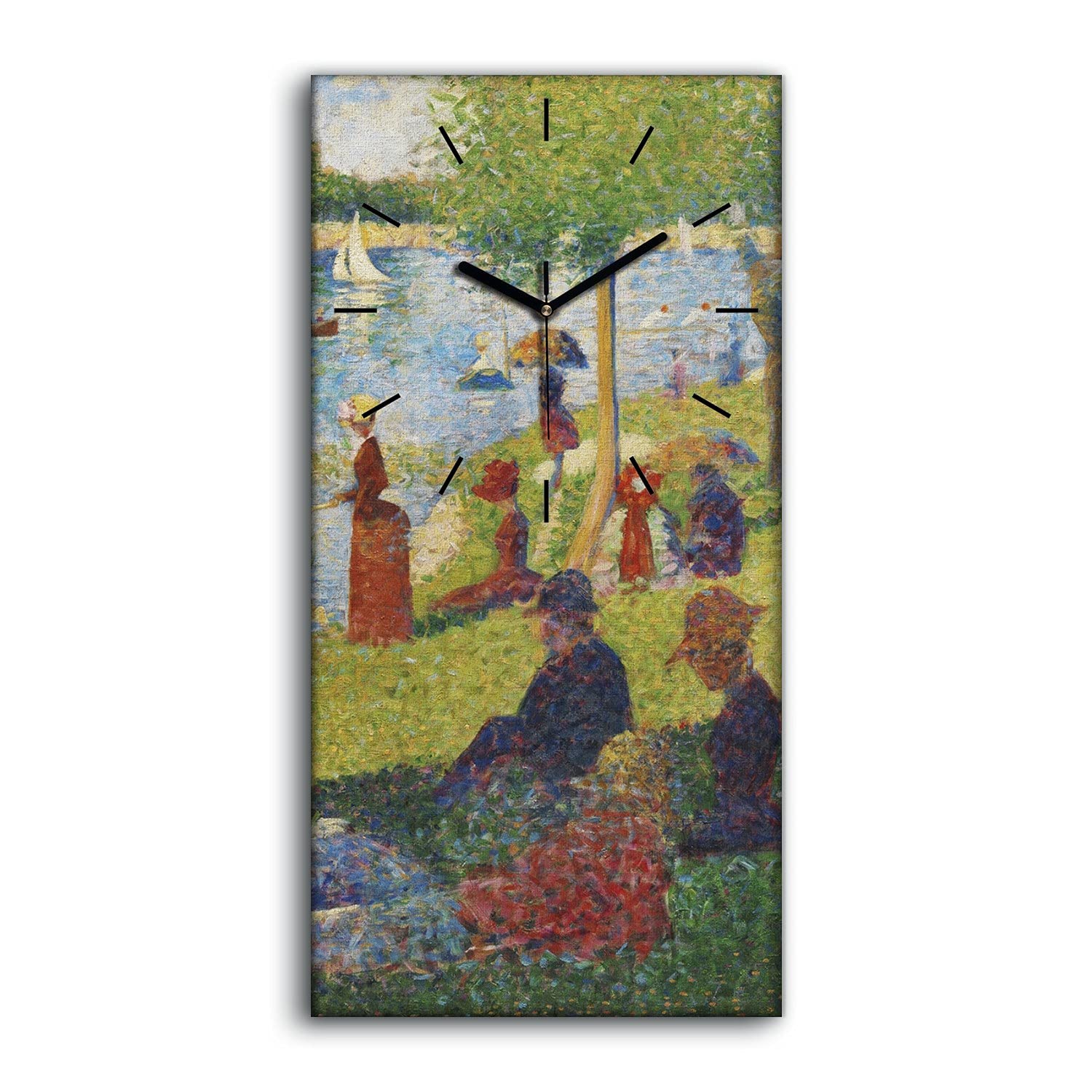 Horloge sur Toile Salon et Chambre Ambiance Apaisante Art Moderne