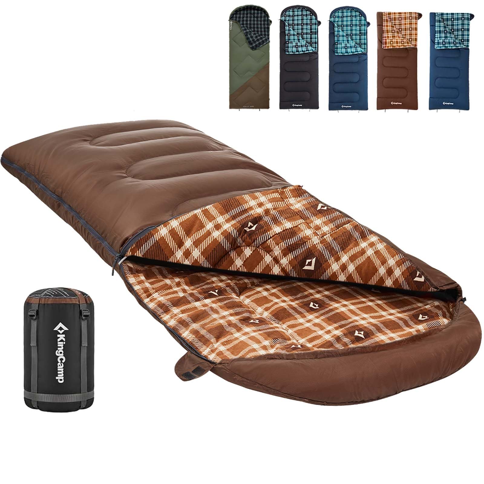 KingCamp Sleeping Bag for Adults Big and Tall