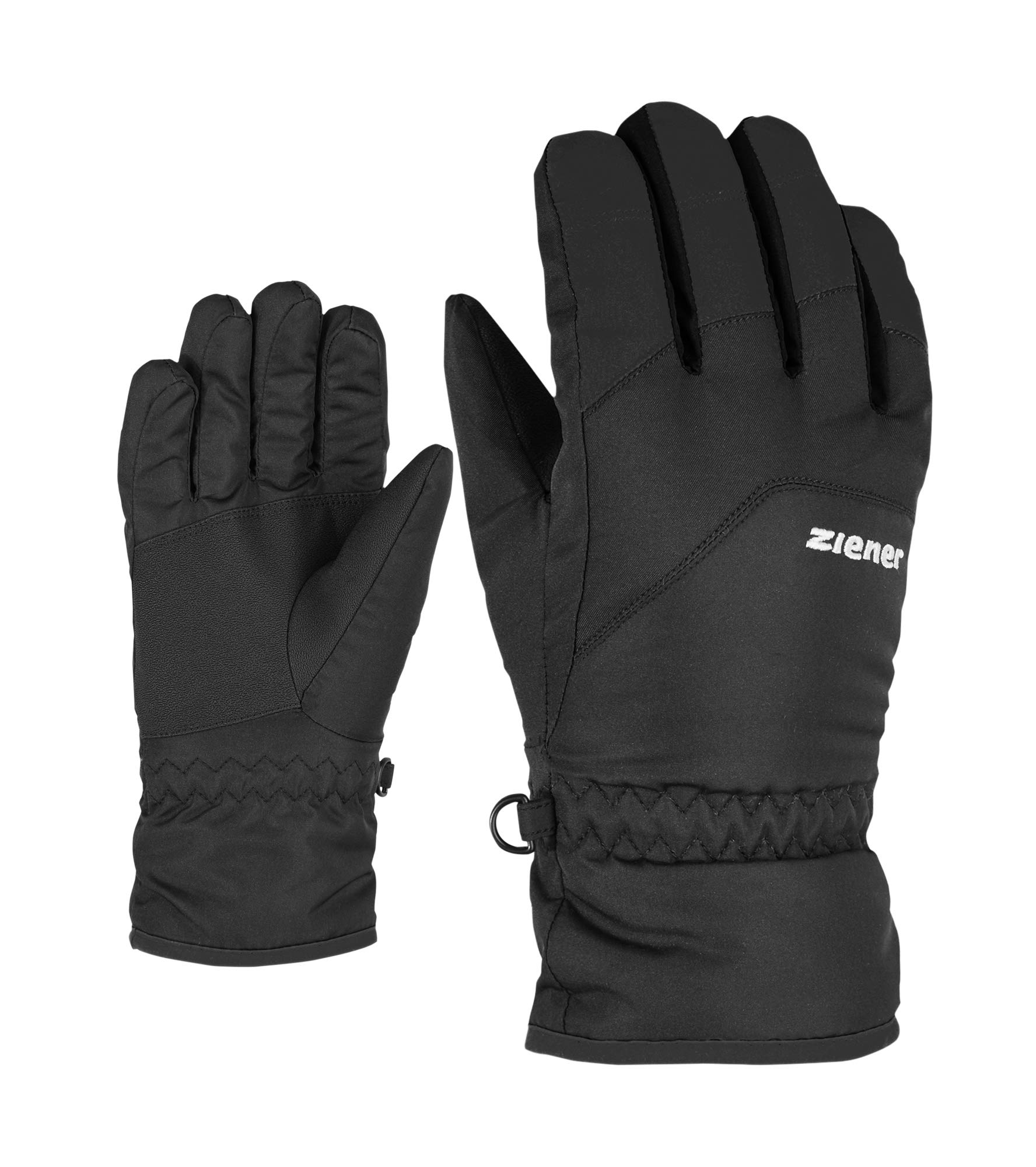 Ziener Children's Lando Glove Junior Ski Gloves/Winter Sports, Black, 3 (XS)