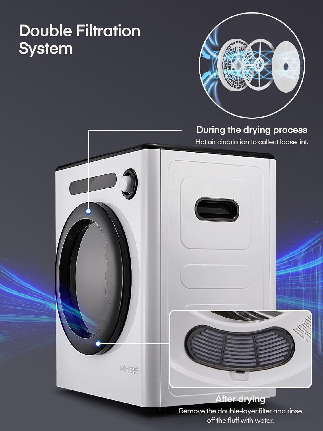 Double filtration system diagram