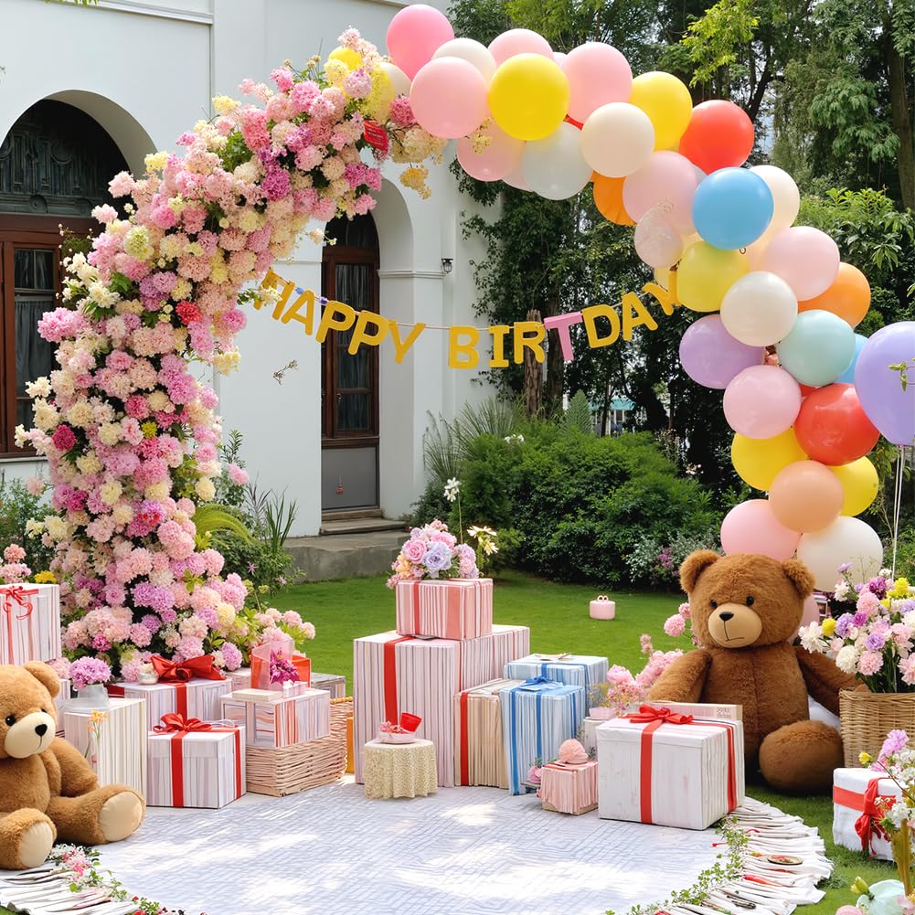 Kit Arco per Palloncini, Supporto per Palloncini, Elegante Grande Decorazione da Tavolo per Matrimonio e Feste, Decorazione Centrale da Tavolo per Feste, Decorazione per Matrimonio, per Occasioni