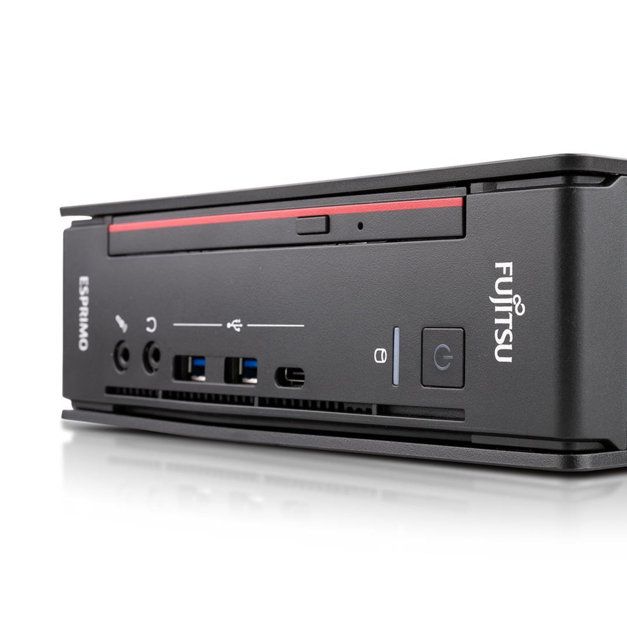 Fujitsu Esprimo, Mini PC Ordenador de Escritorio Fijo Intel i5-7500T, RAM 8 GB DDR4, SSD 256 GB, DVI + DP, Windows, Listo para Usar con Adaptador Wi-Fi (reacondicionado)
