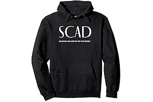 SCAD Art Deco Style College Pullover Hoodie: Elevate Your Wardrobe with Artistic Expression