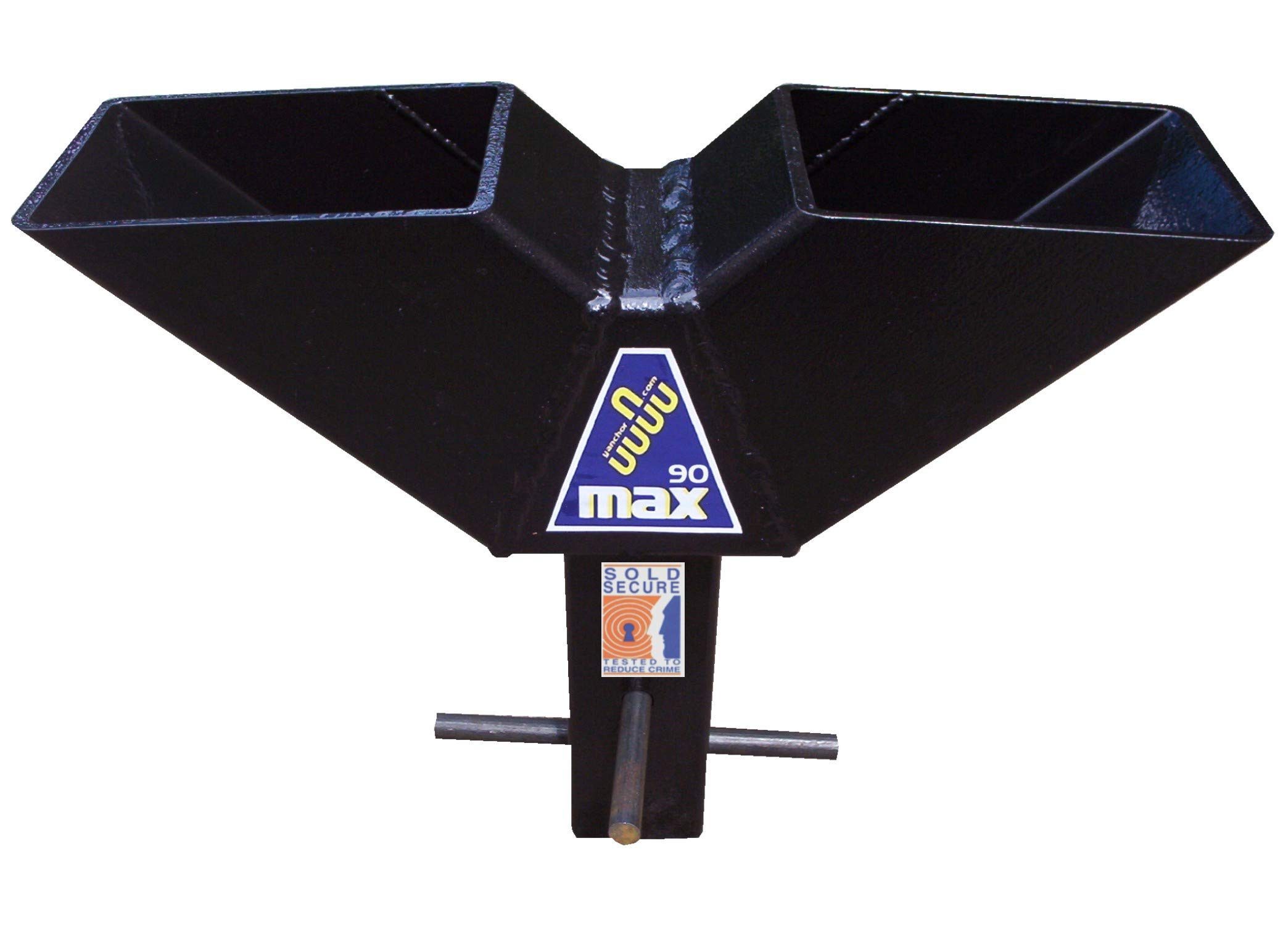 Y Anchor Y-Max90 Security Ground Anchor. Designed To Accommodate 16Mm And 19 Mm Motorcycle Security Chains. Sold Secure *Diamond* Approved (Insurance Discounts)