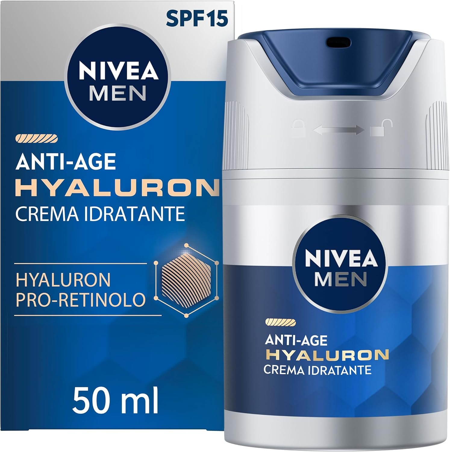 NIVEA MEN Crema Viso Idratante FP15 50ml