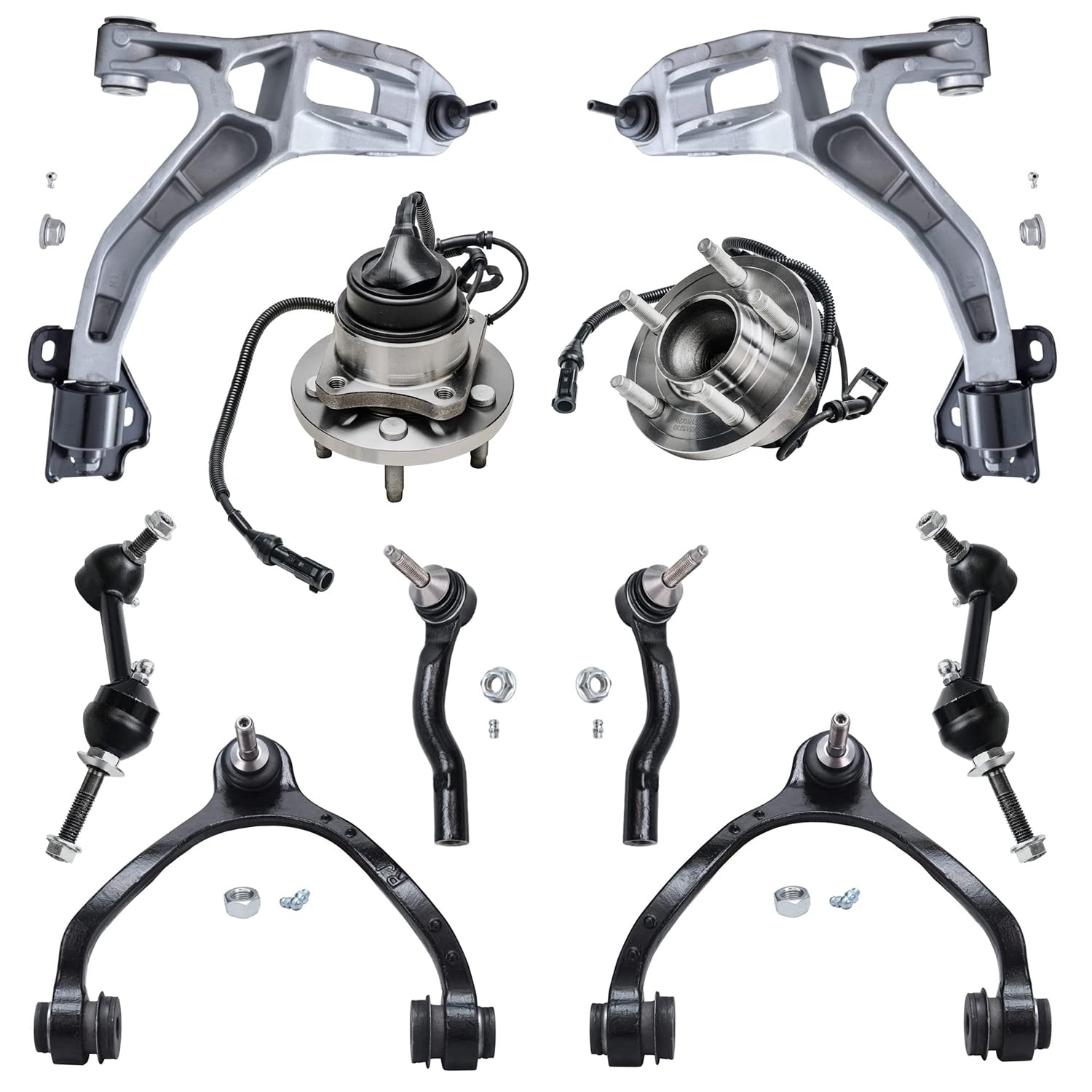 Detroit Axle - Front 10pc Suspension Kit for Mercury Grand Marquis