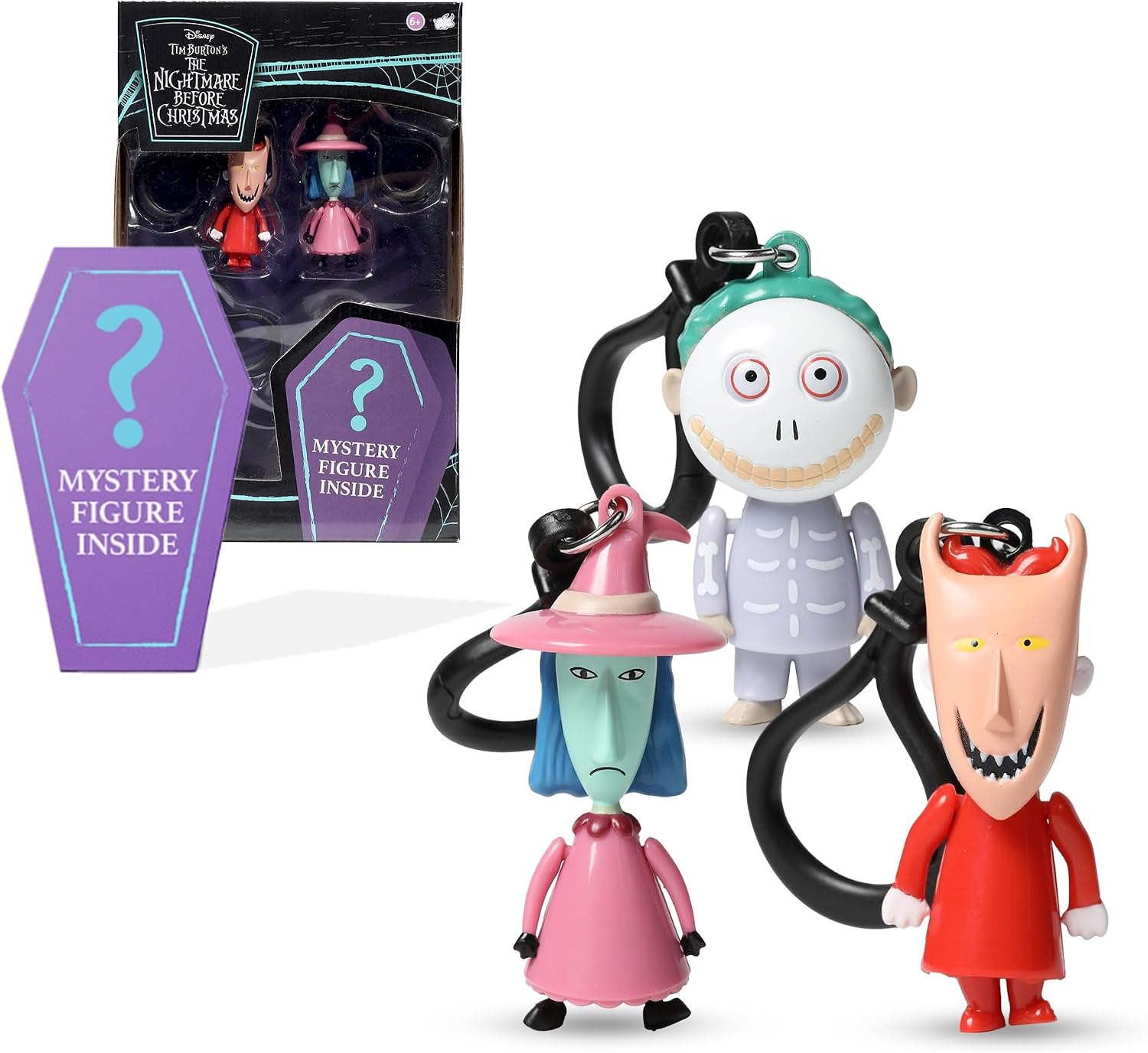 Disney Tim Burton's The Nightmare Before Christmas Chibi in Motion 4-Pack