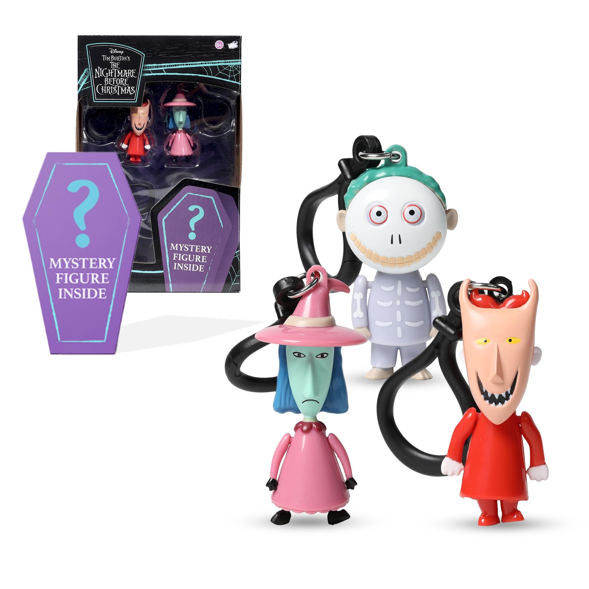 Disney Tim Burton's The Nightmare Before Christmas Chibi in Motion 4-Pack