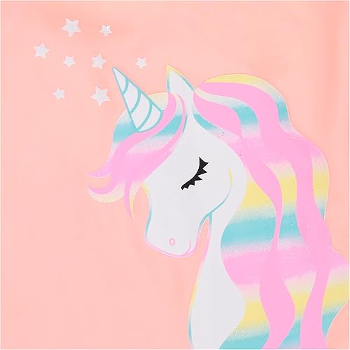 Miniatura 4 de Paquete de 2 trajes de baño para niñas y niñas, traje de baño de playa estampado para niños