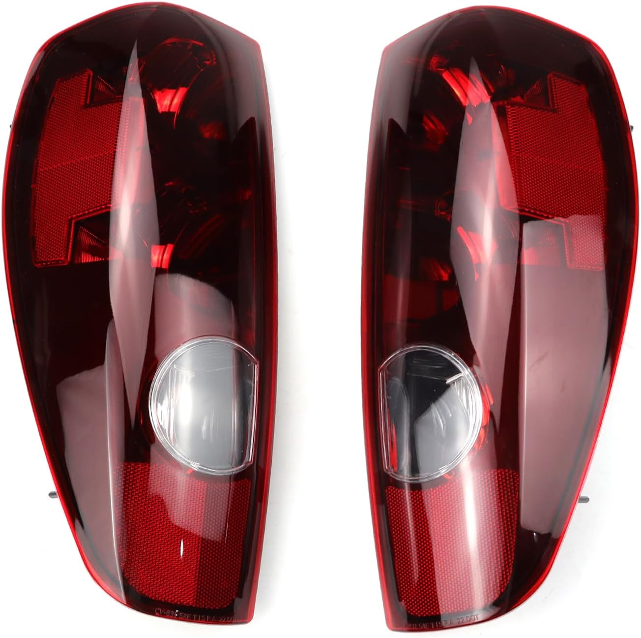 FEXON Brake Tail Lights Driver and Passenger Side Compatible with 2004 2005 2006 2007 2008 2009 2010 2011 2012 Chevy Colorado GMC Canyon Replaces GM2800164 GM2801164