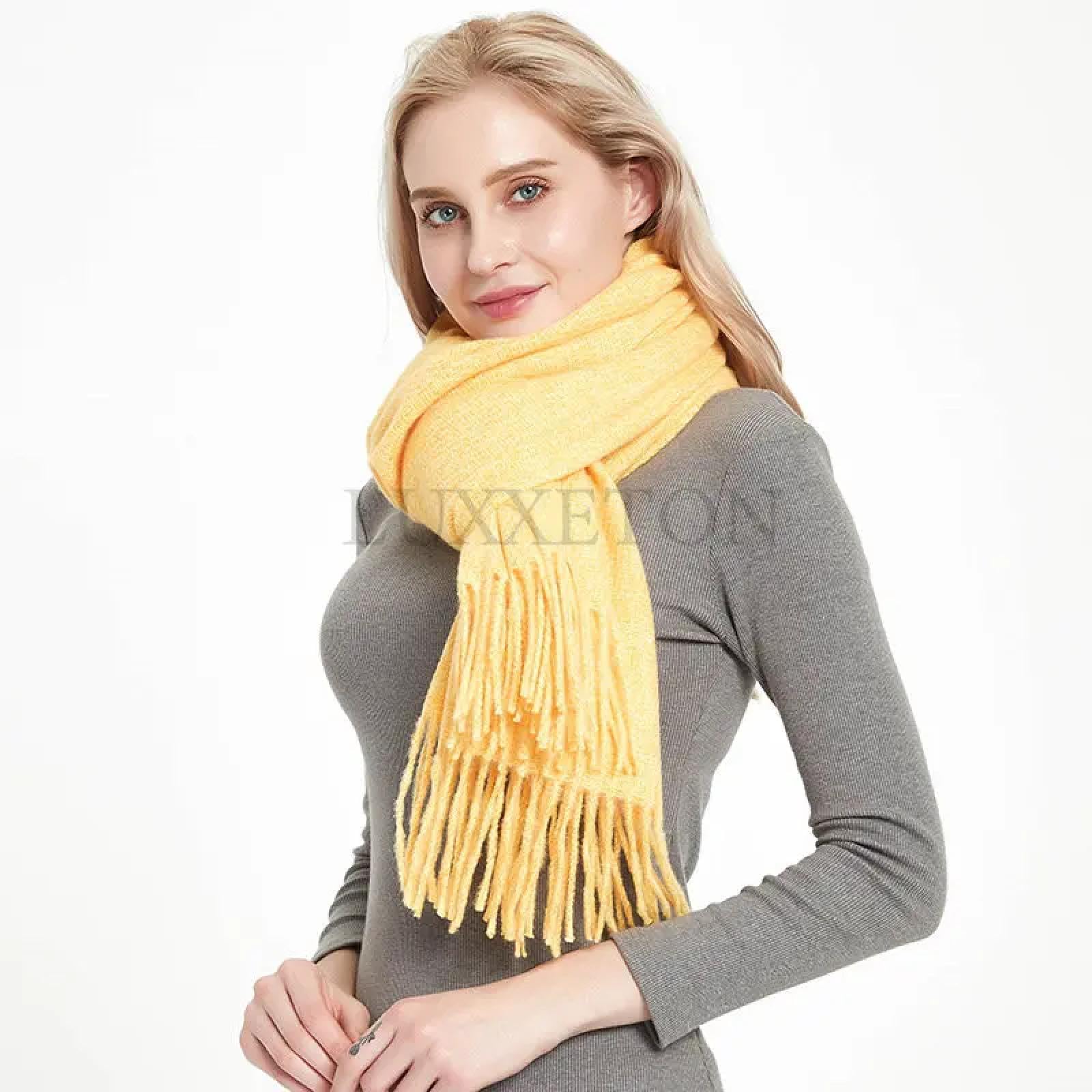 Schals Tücher Halstuch Scarf Damen Winterschal Fühlen Sie Sich Quaste Schal Wraps Weiche Warme Decke Schals Luxus Weibliche Schal Wrap Hijab