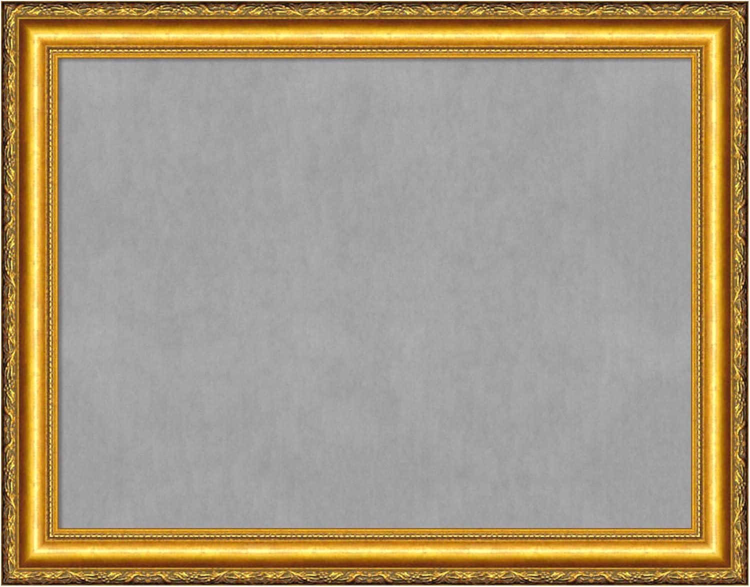 Amanti Art Gold Framed Magnetic Board 22x28 Medium Vision Board for use with Magnets, 100% Metal Sheet to Display Items as Office Decor or for Home Organization in mudroom, Kitchen or Kids Room