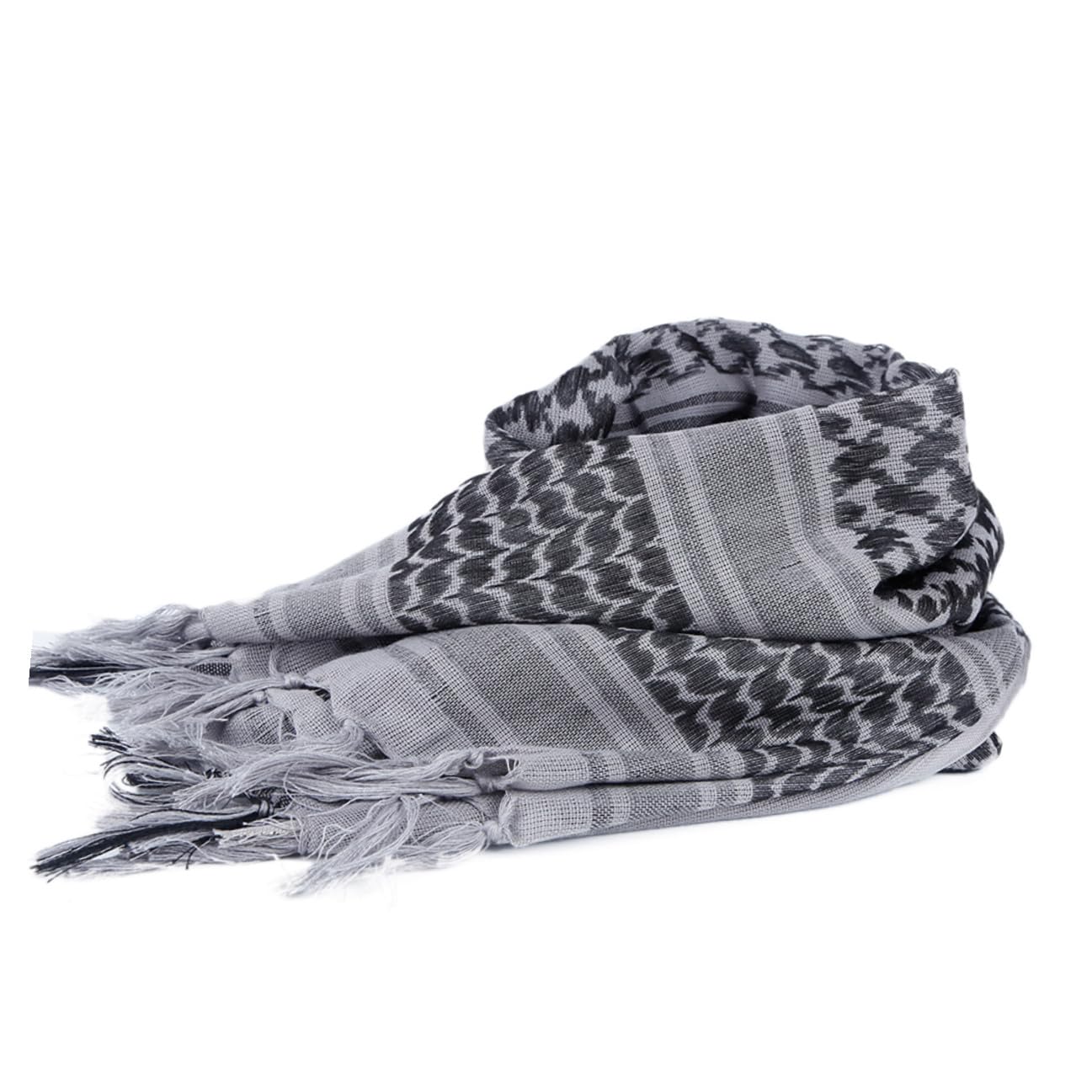 Sciarpa Militare in Cotone Quadrata Stile Arabo per Uomo Unisex, Scaldacollo per Inverno e Attività All'aperto, Protegge dal Sole e Mantiene Caldo Collo