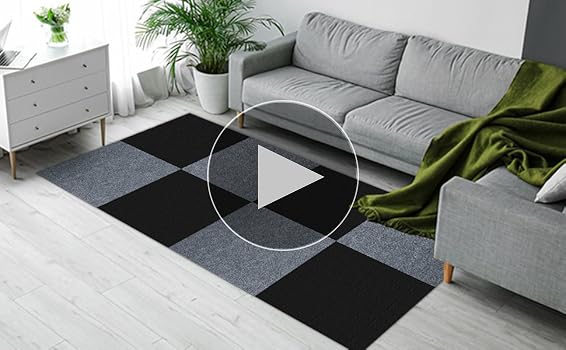 30x30CM Self Adhesive Carpet Home Office Floor Carpet Anti-slip Floor
