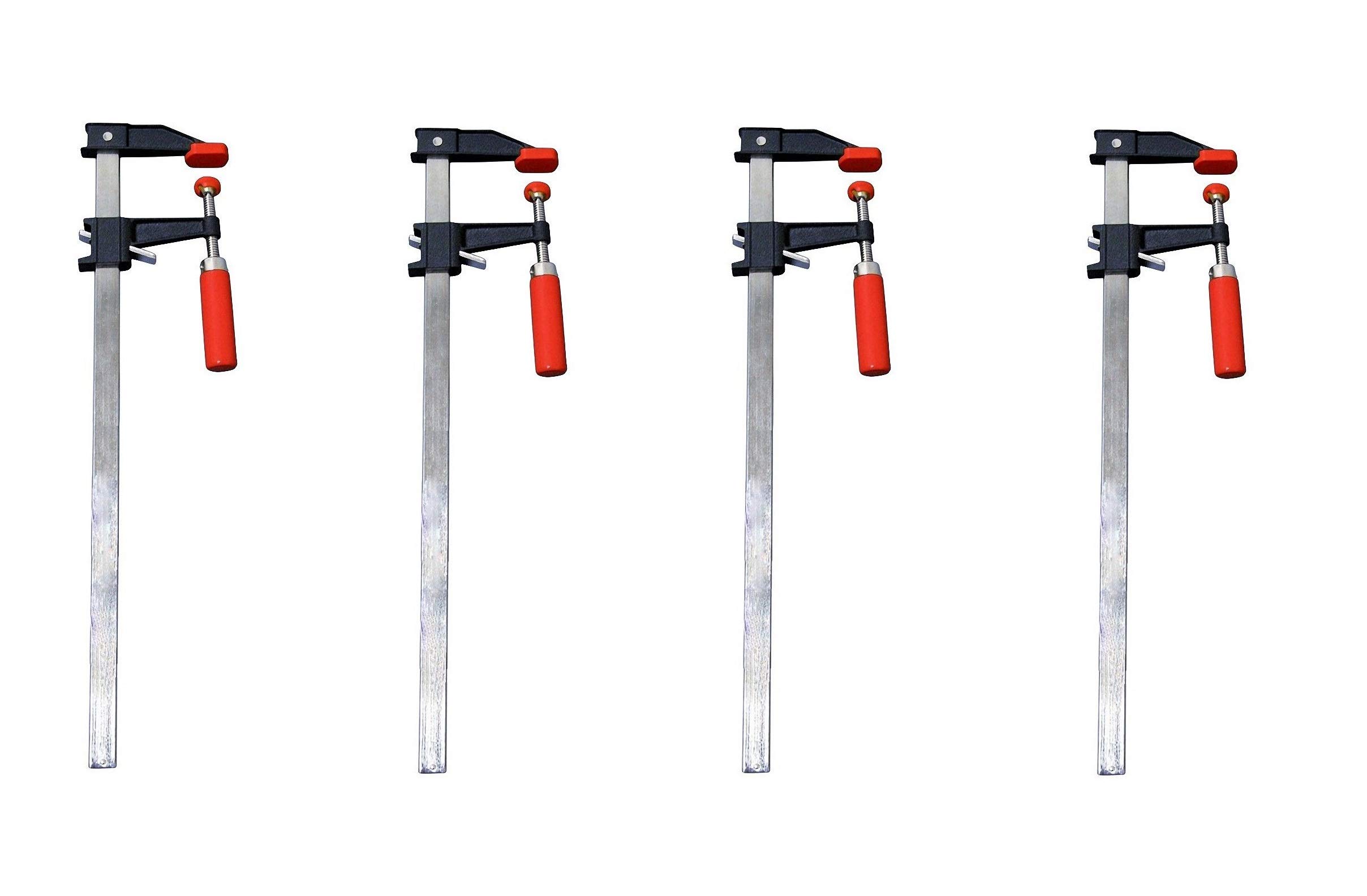 Bessey 2.5-Inch x 36-Inch Economy Clutch Style Bar Clamp, 4 Pack (GSCC2.536)