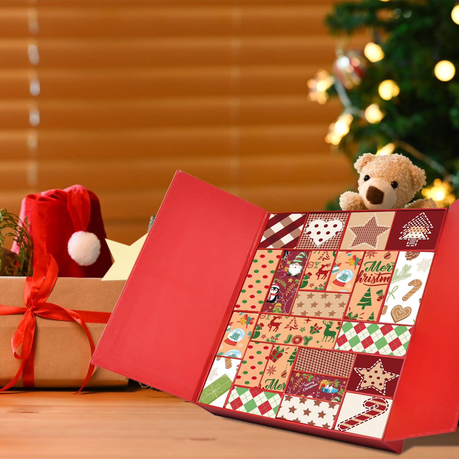 Kerst - Basis Papier - Dubbelzijdig bedrukt A4