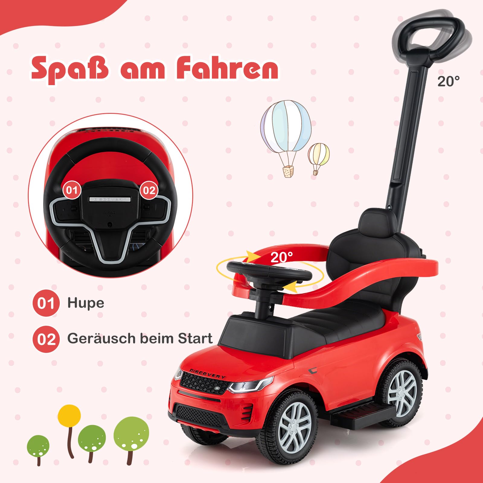 Mercedes Benz Rutschauto Schiebeauto für Kleinkinder Kinder Rutschauto 68 x 31,5 x 42,5 cm Weiß Mercedes Benz Rutschauto Schiebeauto für Kleinkinder Kinder Rutschauto 68 x 31,5 x 42,5 cm Weiß
