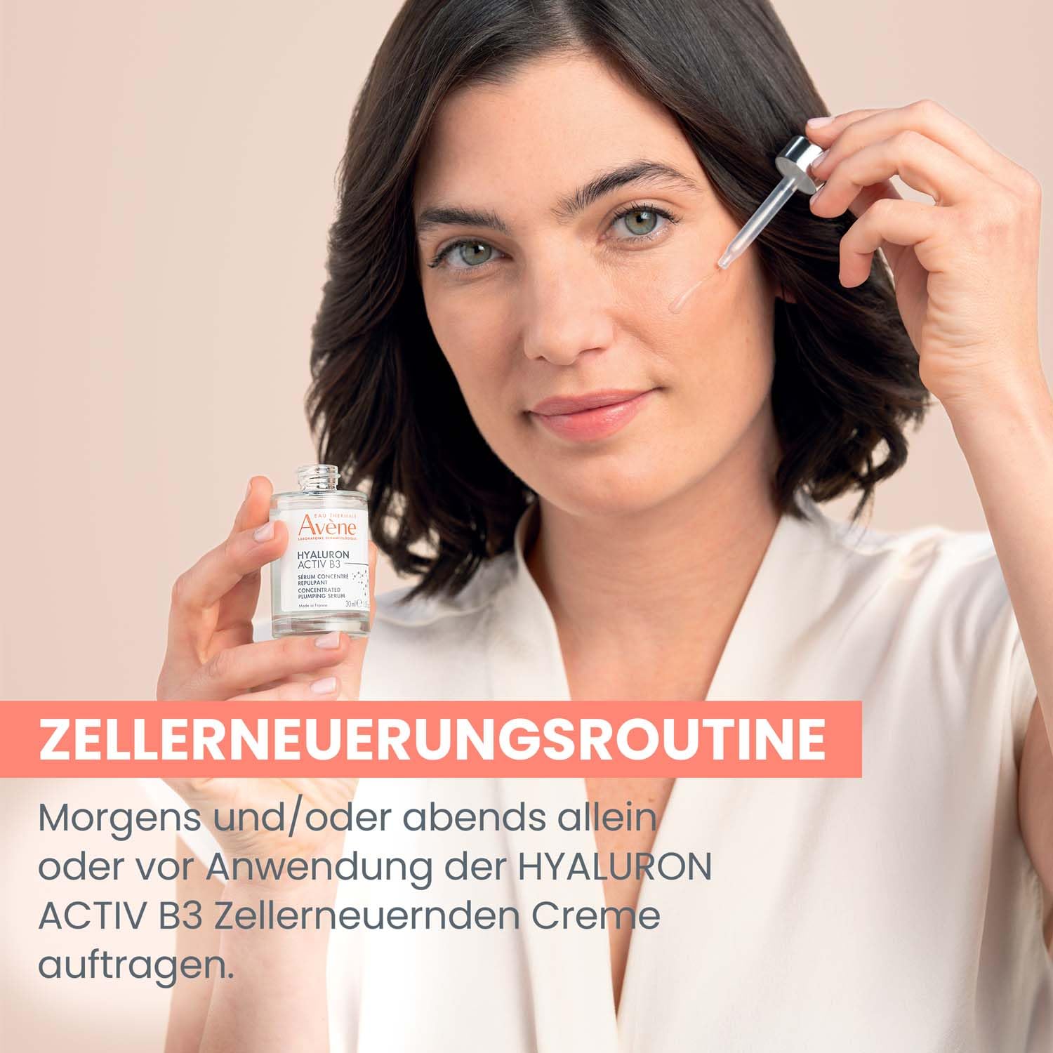 AVÈNE Hyaluron Activ B3 - Aufpolsterndes Serum-Konzentrat - Vegan - 30 ml