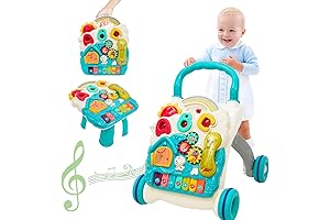 VTech Sit-to-Stand Learning Walker: 3-in-1 Learning Companion for Growing Toddlers