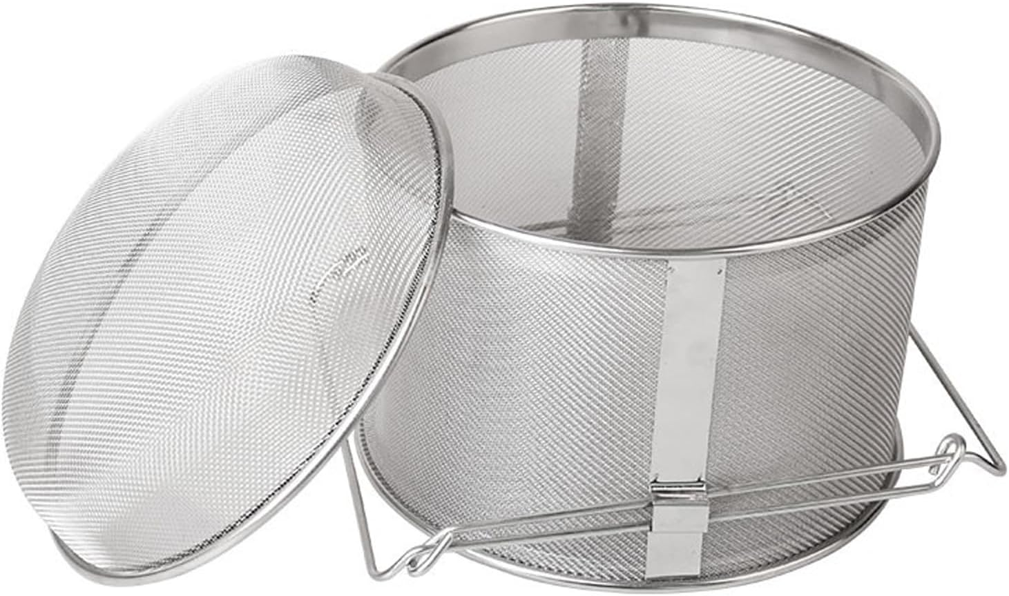 Heavy Duty Stainless Steel Double Layer Filter for Efficient Beekeeping Easy Design Honeys Filter Double Layer