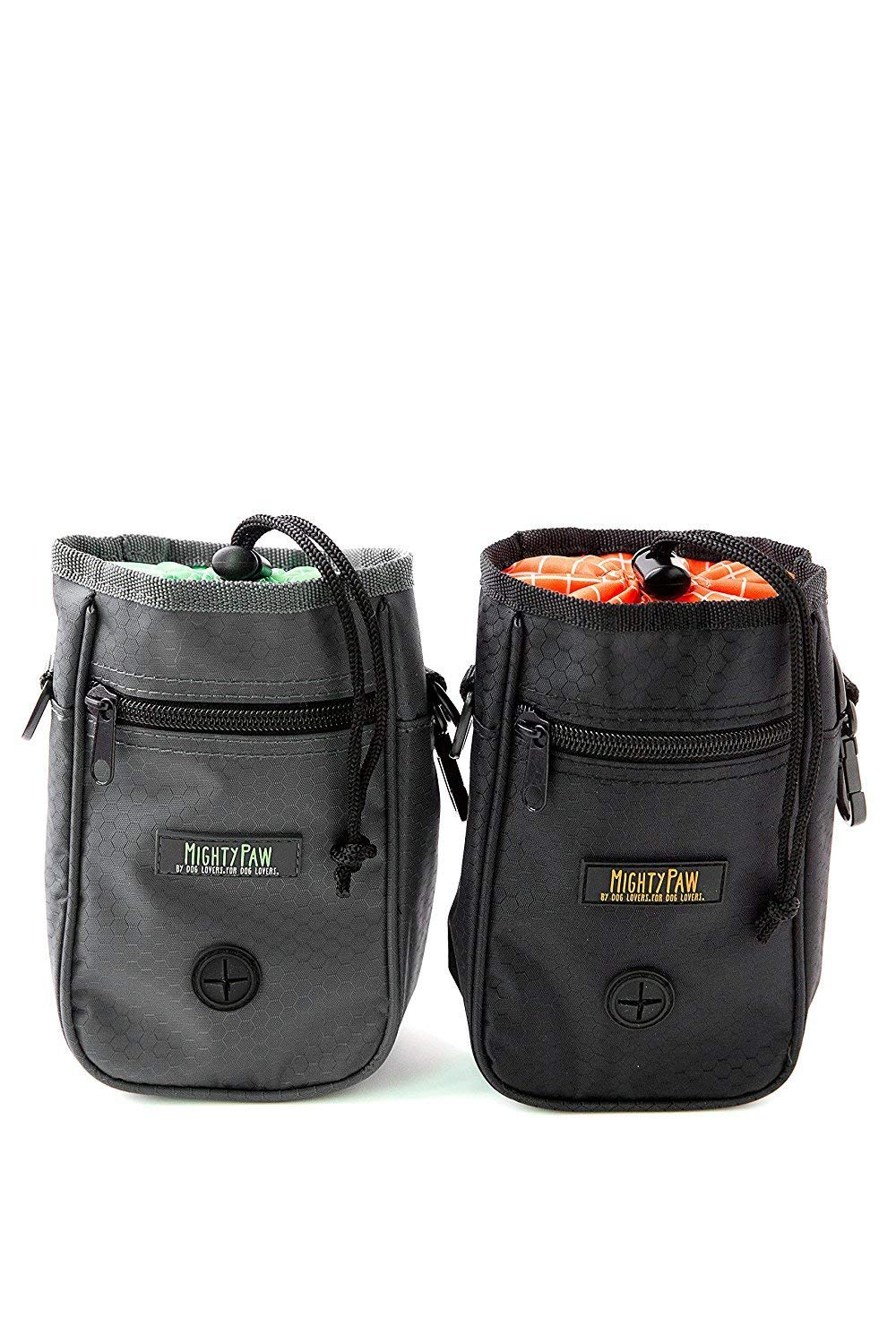 Dog Treat Bag Mighty Paw Treat Pouch No-Spill Magnetic