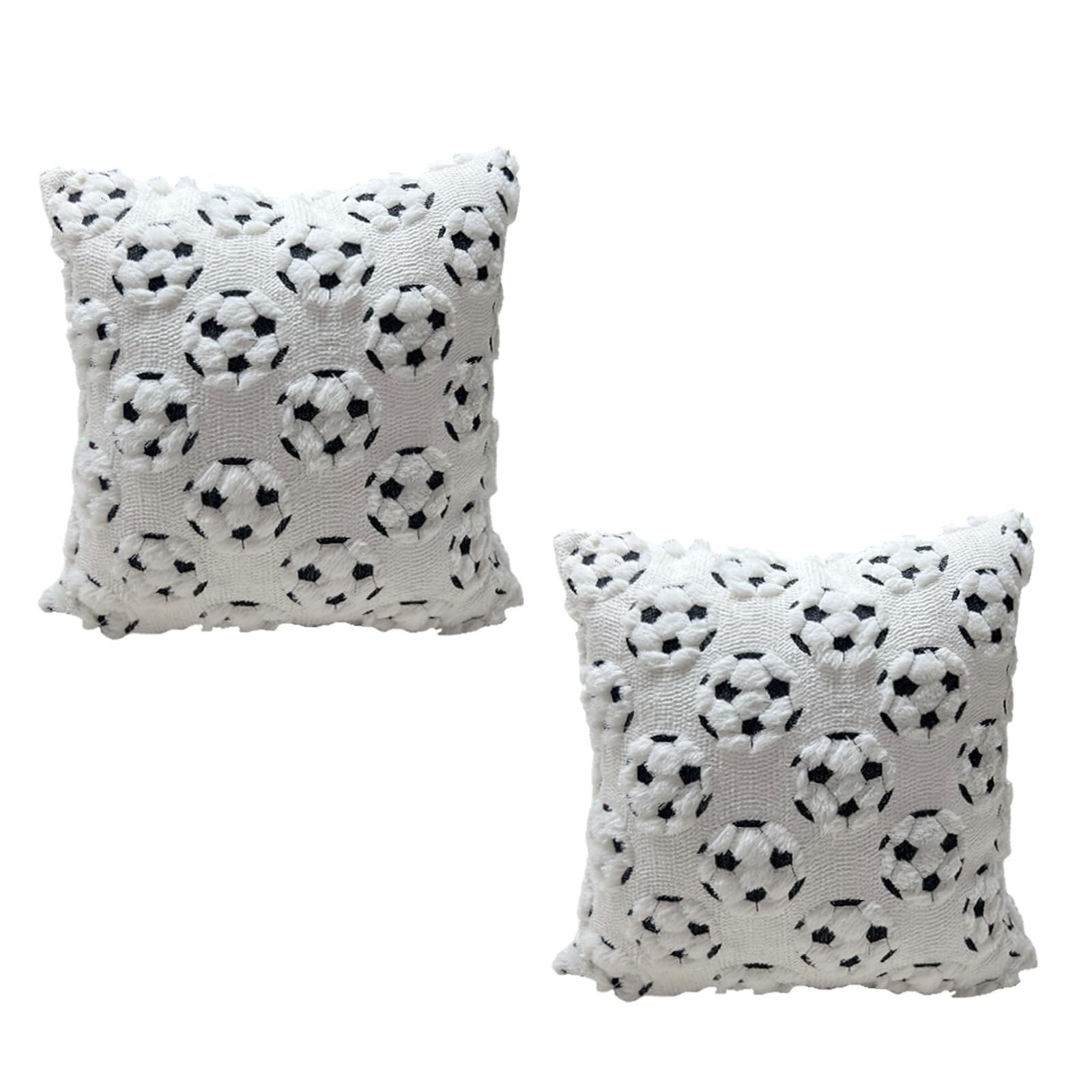 Pattern Quilted Pillow Cover 45cm with PP Cotton Filling for Home Styling