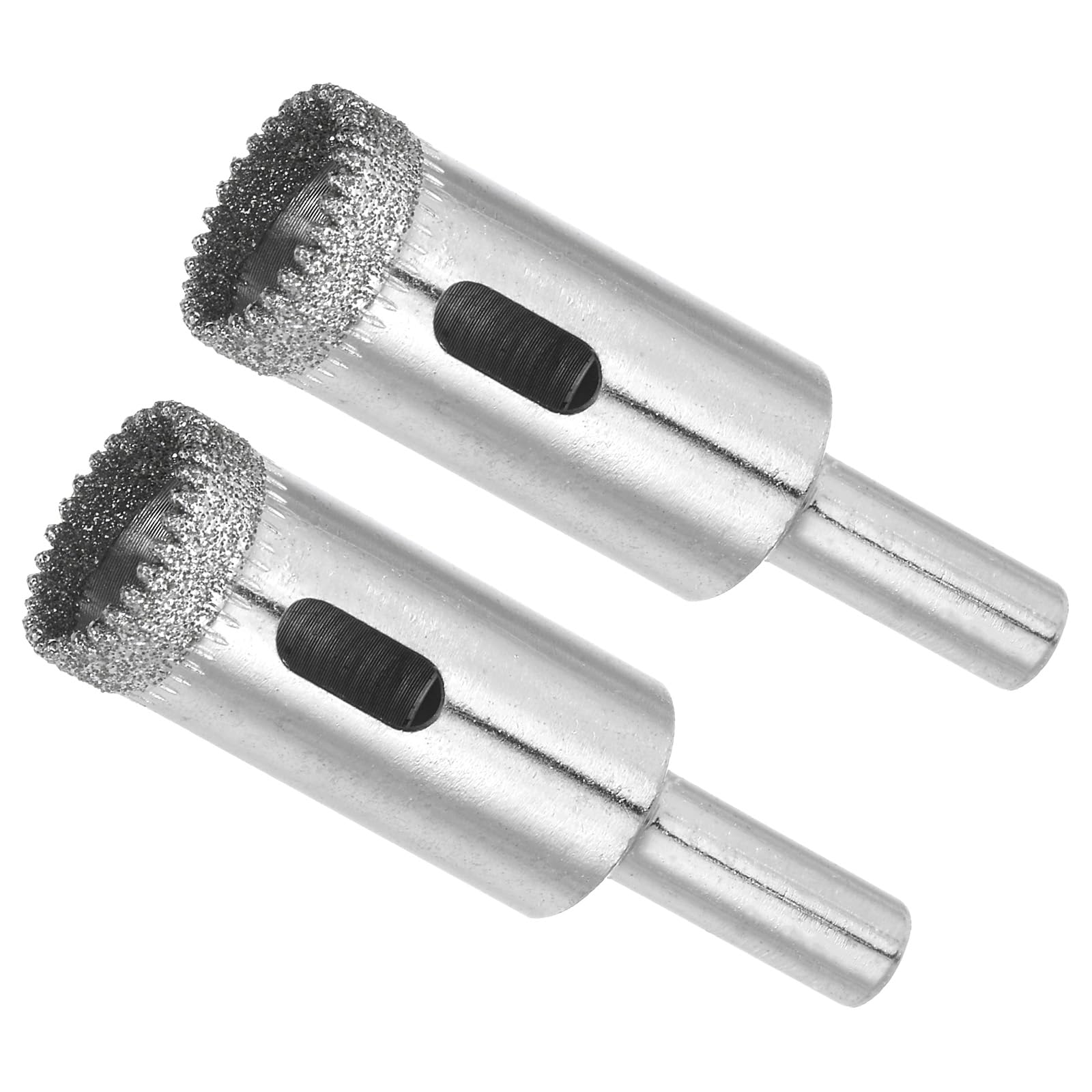 CoCud Diamond Hole Saws Drill Bits, 15mm / 19/32" Drilling Diameter, Serrated Nickel Plated Drill Bit - (Applications: for Glass Ceramic Tiles Marble