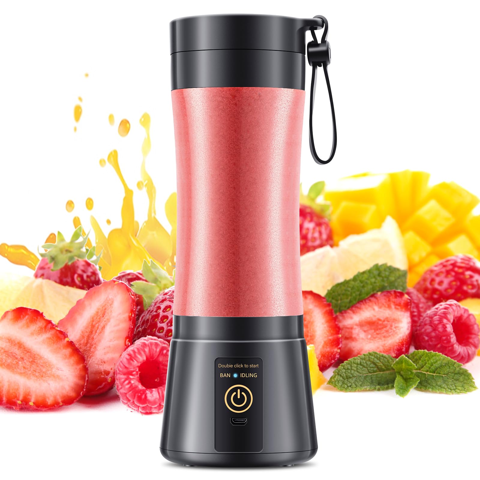Photo 1 of gardreg Portable Personal Size Blender, 12oz Mini Travel Cup