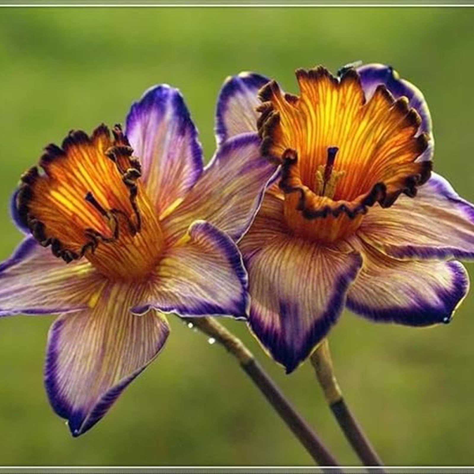 Narcissus Bulbs for Planting Now UK,Daffodil Bulbs,Flowering Rhizome,Greening Flower,Excellent Display Indoor Perennial Balcony Garden Bulbs.-8Bulbs-G