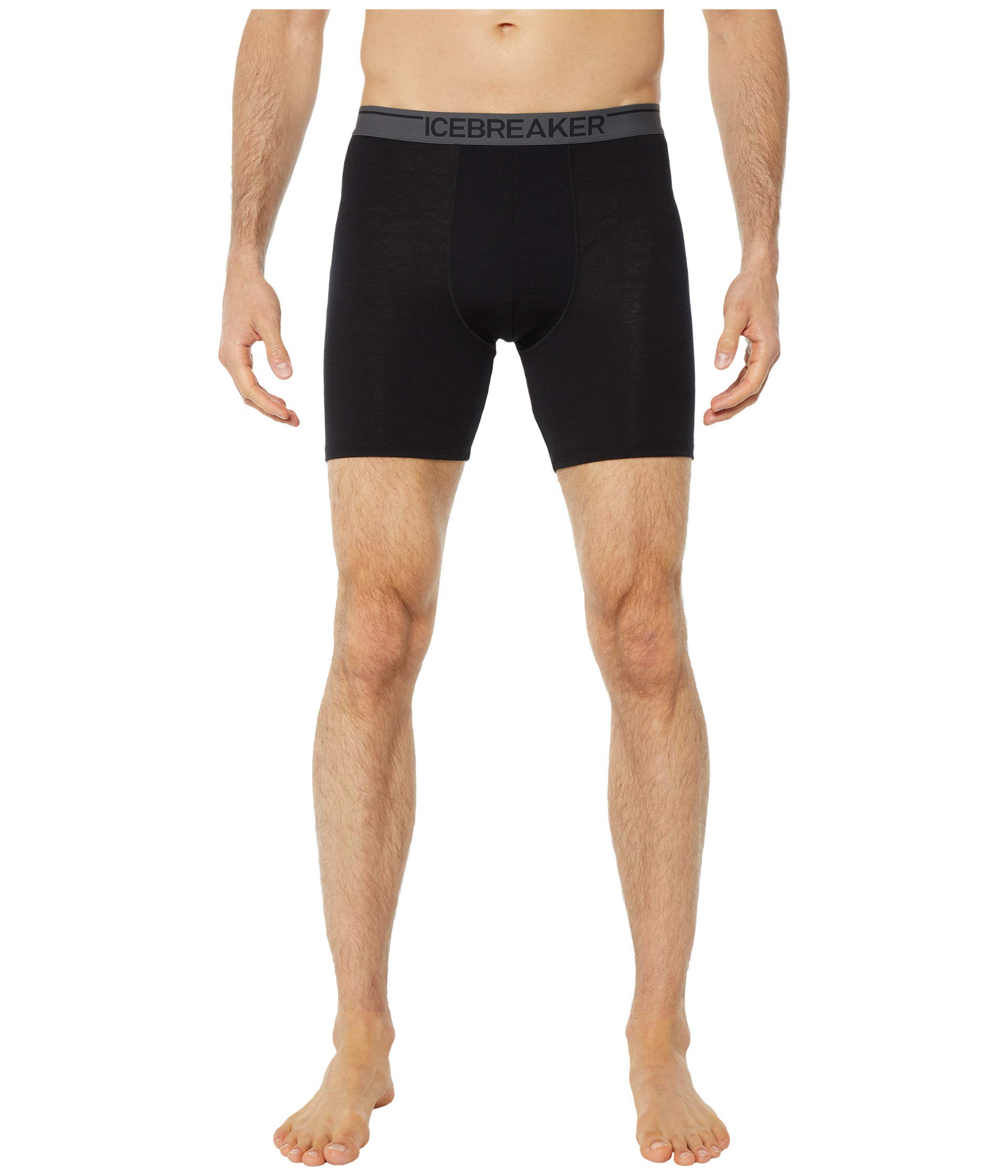 Icebreaker Merinowolle Herren Unterwäsche - Anatomica Long Boxershorts | Unterhosen Männer | Boxershorts | Unterwäsche | Merino Unterwäsche | Thermounterwäsche