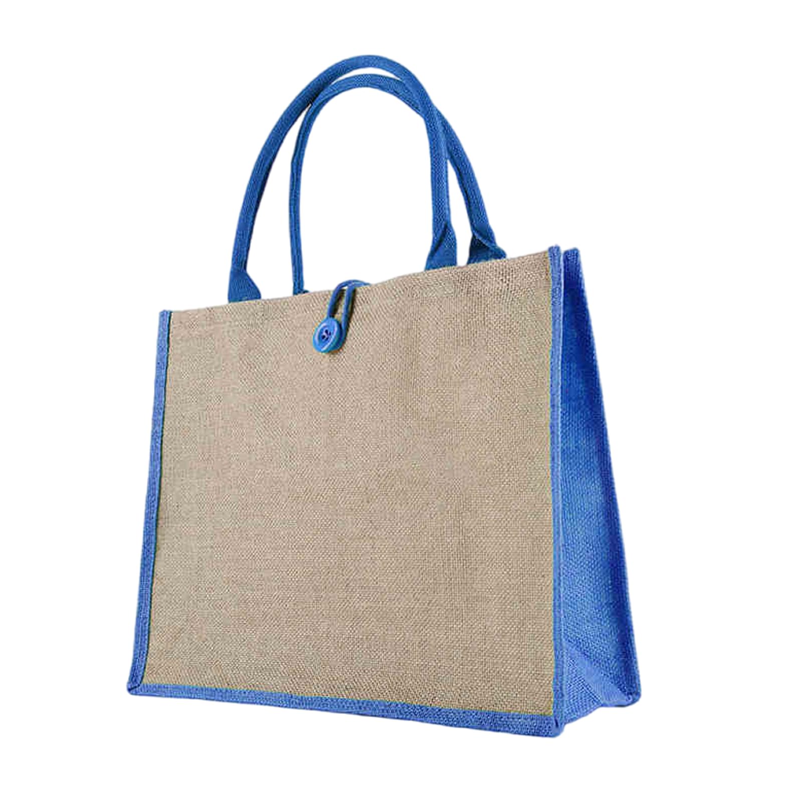 Eleeonora Women's D Style Jute Bags,Hessian Shopping Bags,Hessian Tote Bag,Personalized Jute Bags,Jute Lunch Bag,Jute Beach Bag For ,Easy To Clean,Reusable,Foldable,For Bridesmaid,Wedding,Shopping,Travel