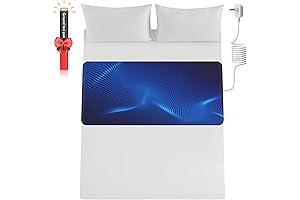 Grounding Mat King - Grounding Mat for Bed, Mattress Cover Sheets Pad, Grounding Cord Included