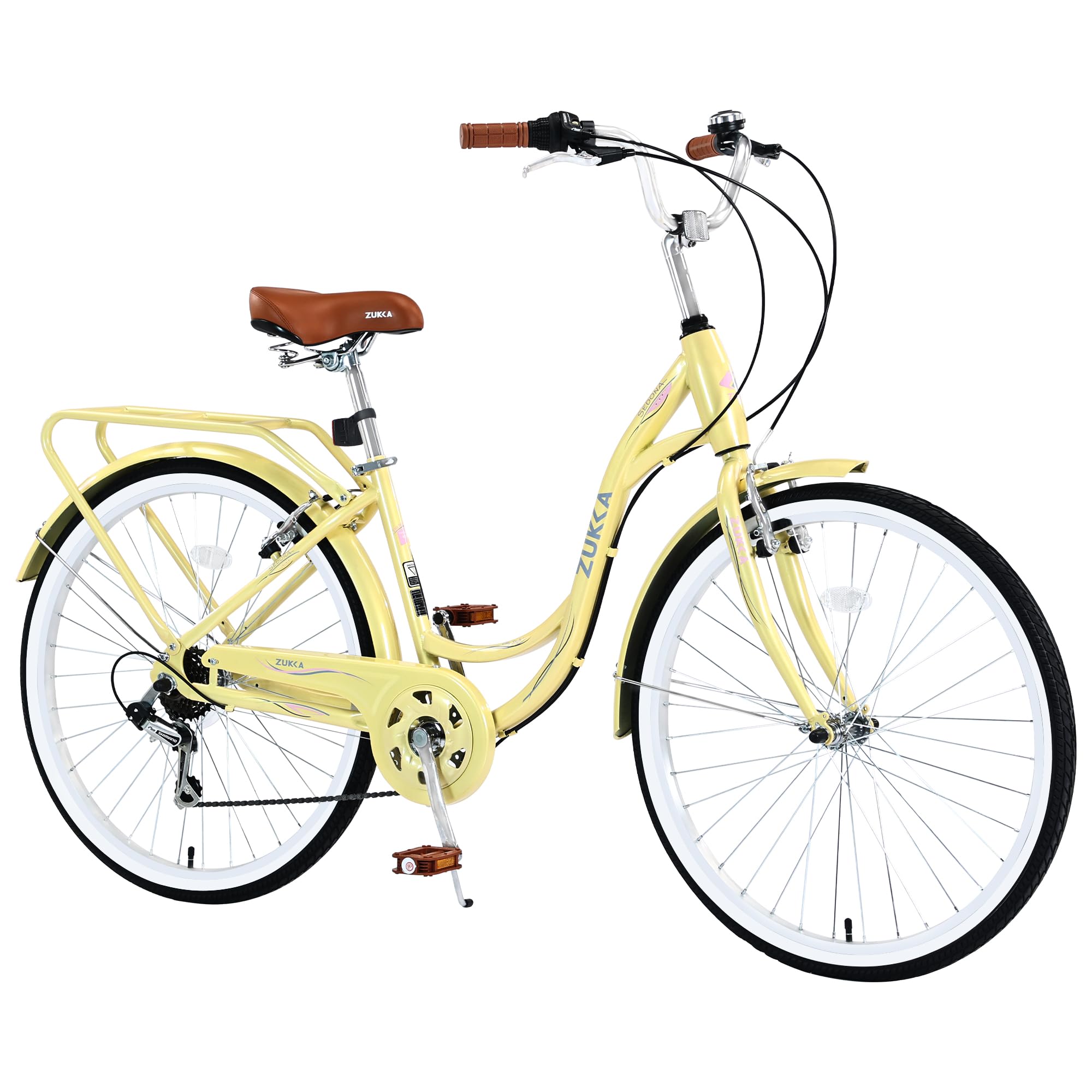 WEEROCK Yellow Ladies Cruiser