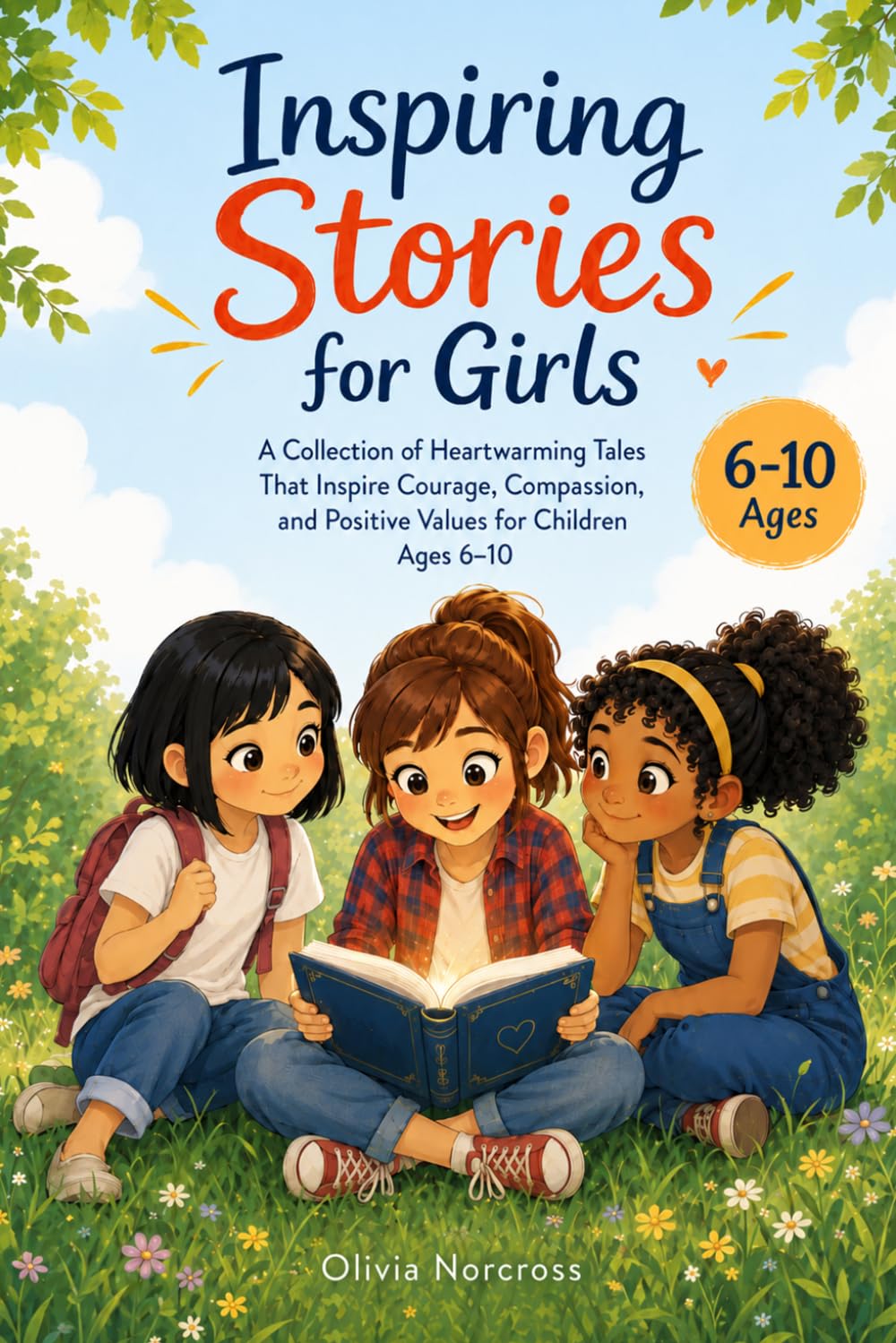 Inspiring Stories for Girls: A Collection of Heartwarming Tales That Inspire Courage, Compassion, and Positive Values for Children Ages 6–10