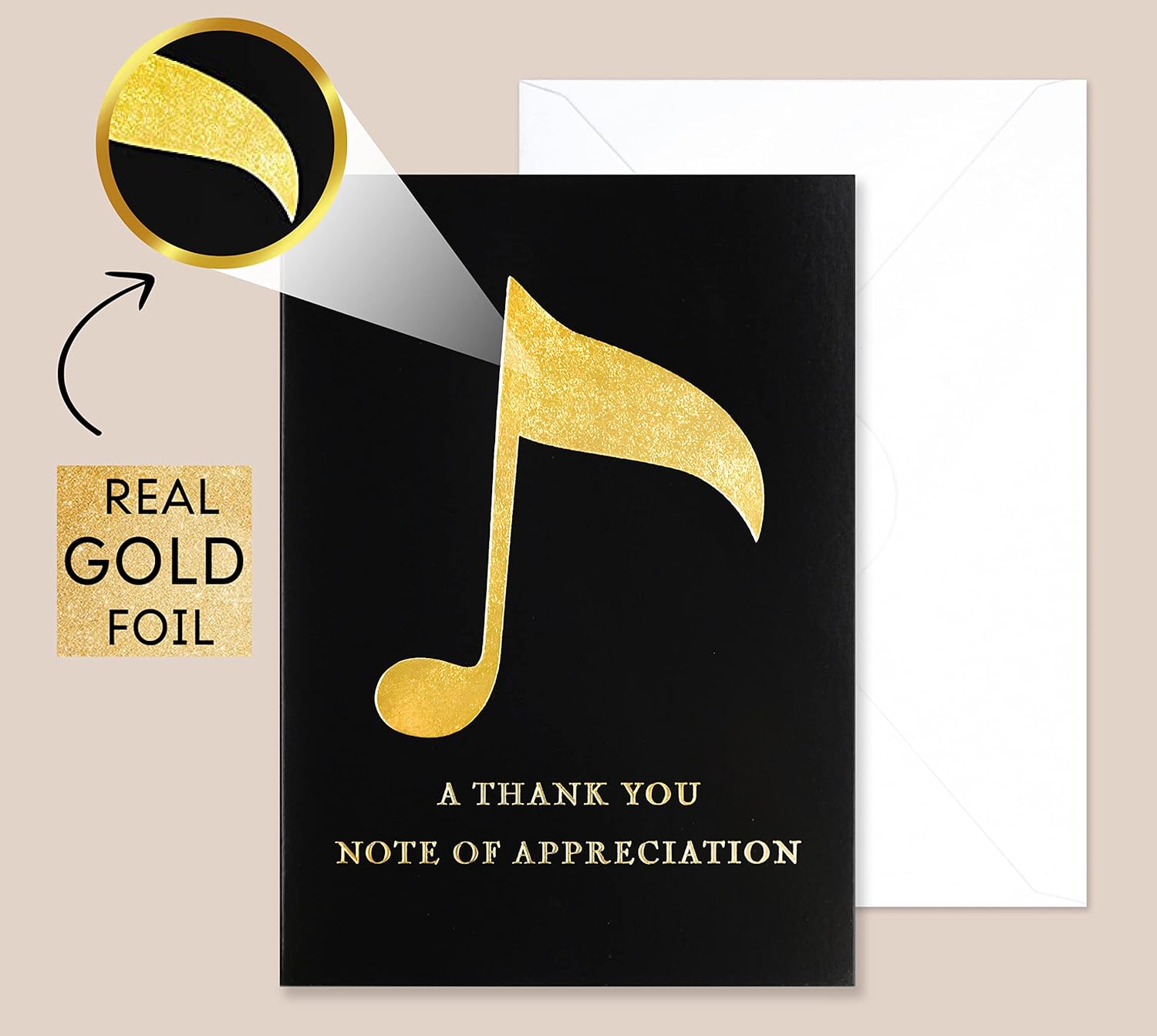【12 Pack】Large Funny Thank You Cards – Big Size 5 x 7 Inch – Appreciation Cards and Pun Cards Printed on Premium Thick 350 GSM Paper – 12 Unique Eye Catching Designs in Funny Themes – Funny Greeting - Image 3