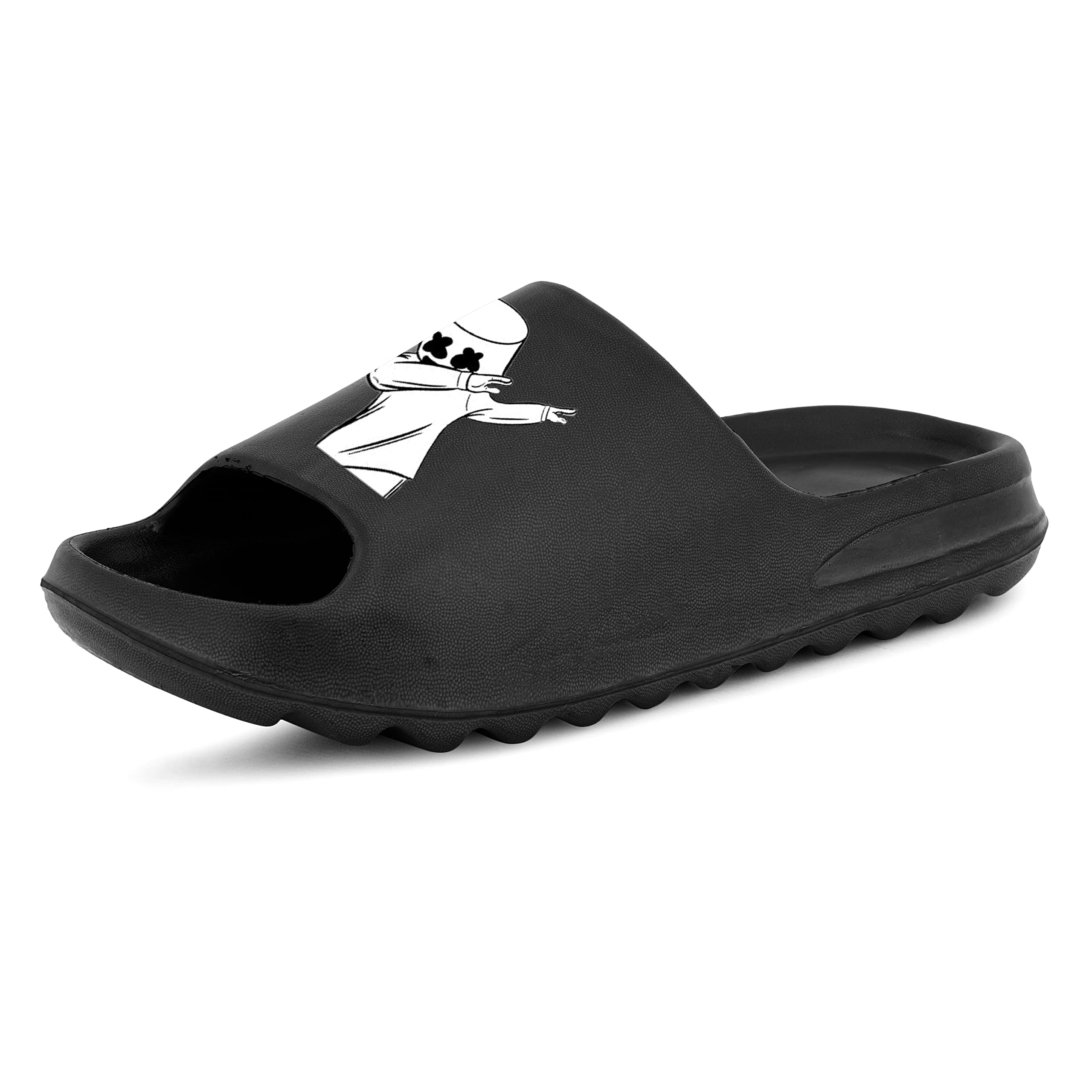 Keneye Mens Super Soft EVA Fashion Slide Slipper Black UK/IN-9 (B0BWWRQ8KW) Amazon Price History, Amazon Price Tracker