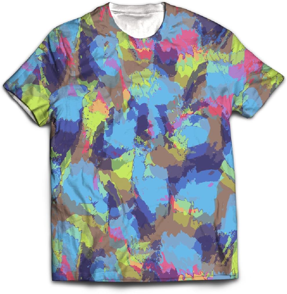 Eron Apparel Pattern Series Artistic Touches Men T-Shirt, Size Large
