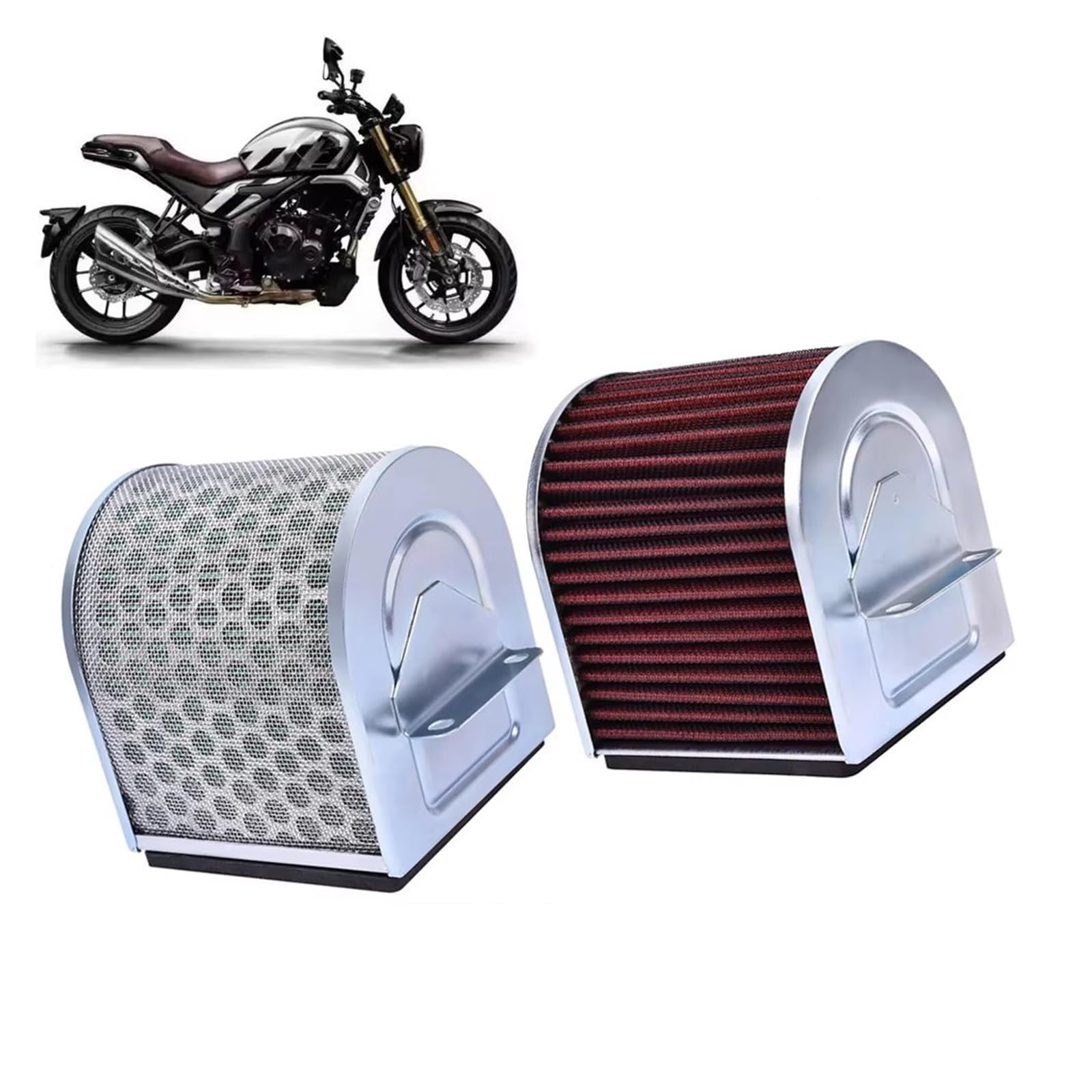 Filtro Aspirazione Aria Moto PerVOGE 500R 500X | Per 500AC Per 500DS Per LX500-A Filtro aria motore moto 500cc(High Flow)