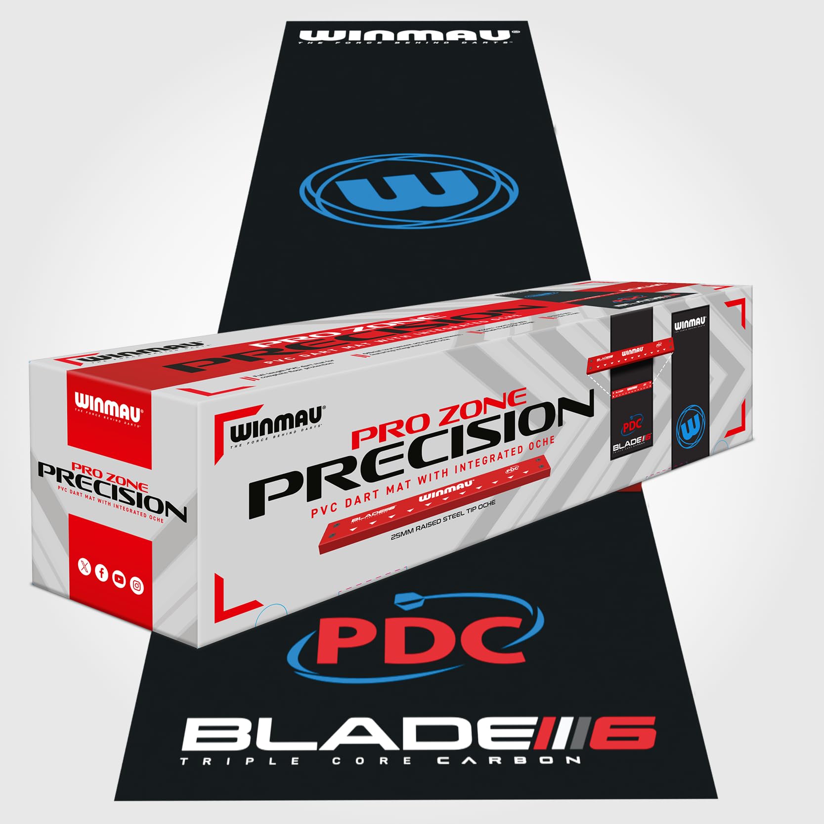 Winmau Pro Zone Precision PVC Dartmat