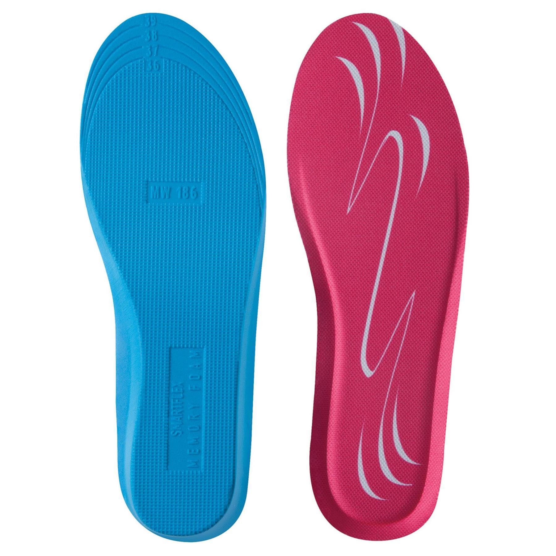 Solette in memory foam ammortizzate comode solette di supporto per arco plantare, inserti per scarpe, solette interne di ricambio, assorbimento degli urti e sollievo dal dolore del piede, 3-7