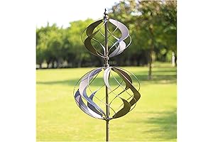 Elegant Wind Spinners for Outdoor Gardens - Kinetic Yard Ornaments for a Vibrant Landscape