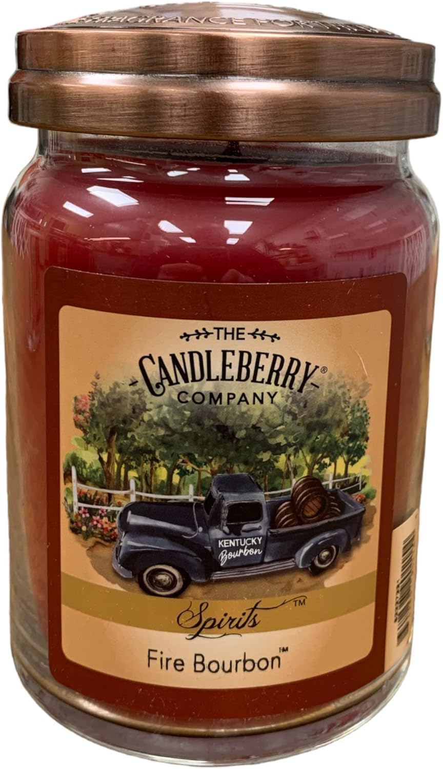 Candleberry Candles Spirits Bourbon Inspired Strong