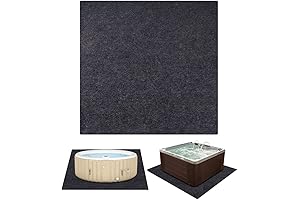 75″x75″ Extra Large Hot Tub Pad the Ground Mat for Your Inflatable Hot Tub