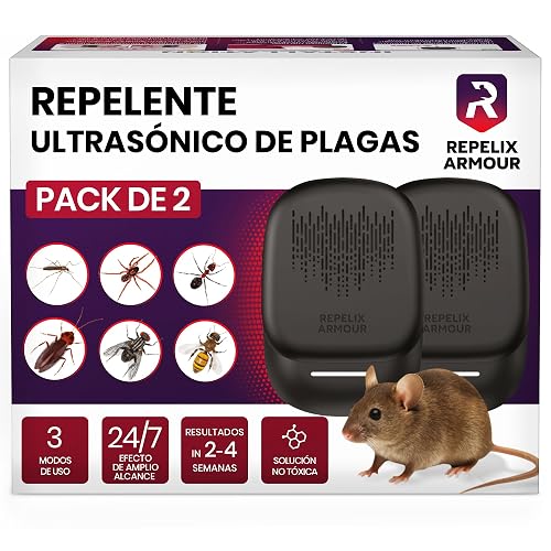 Ultrasonic Pest Repeller for Indoor Use - 2 Pack -
