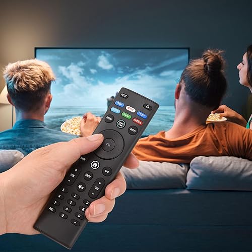 Miniatura 6 de Reemplazo de control remoto universal para VIZIO Smart TV XRT136 XRT140 XRT260 XRT270 Smartcast D, E, M, P, V, PX Series, con botones para Netflix