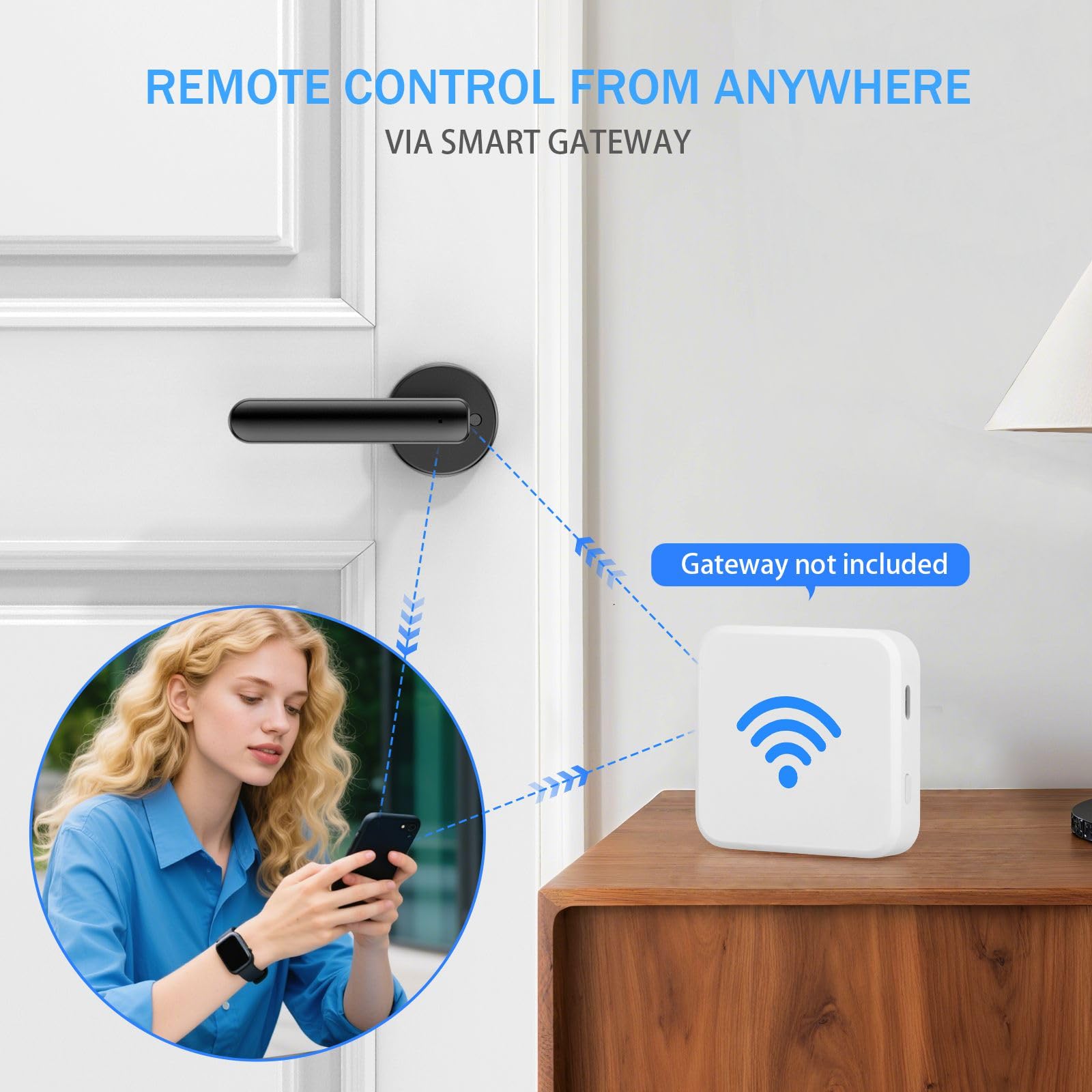 Smart Fingerprint Door Lock - Keyless Entry -8