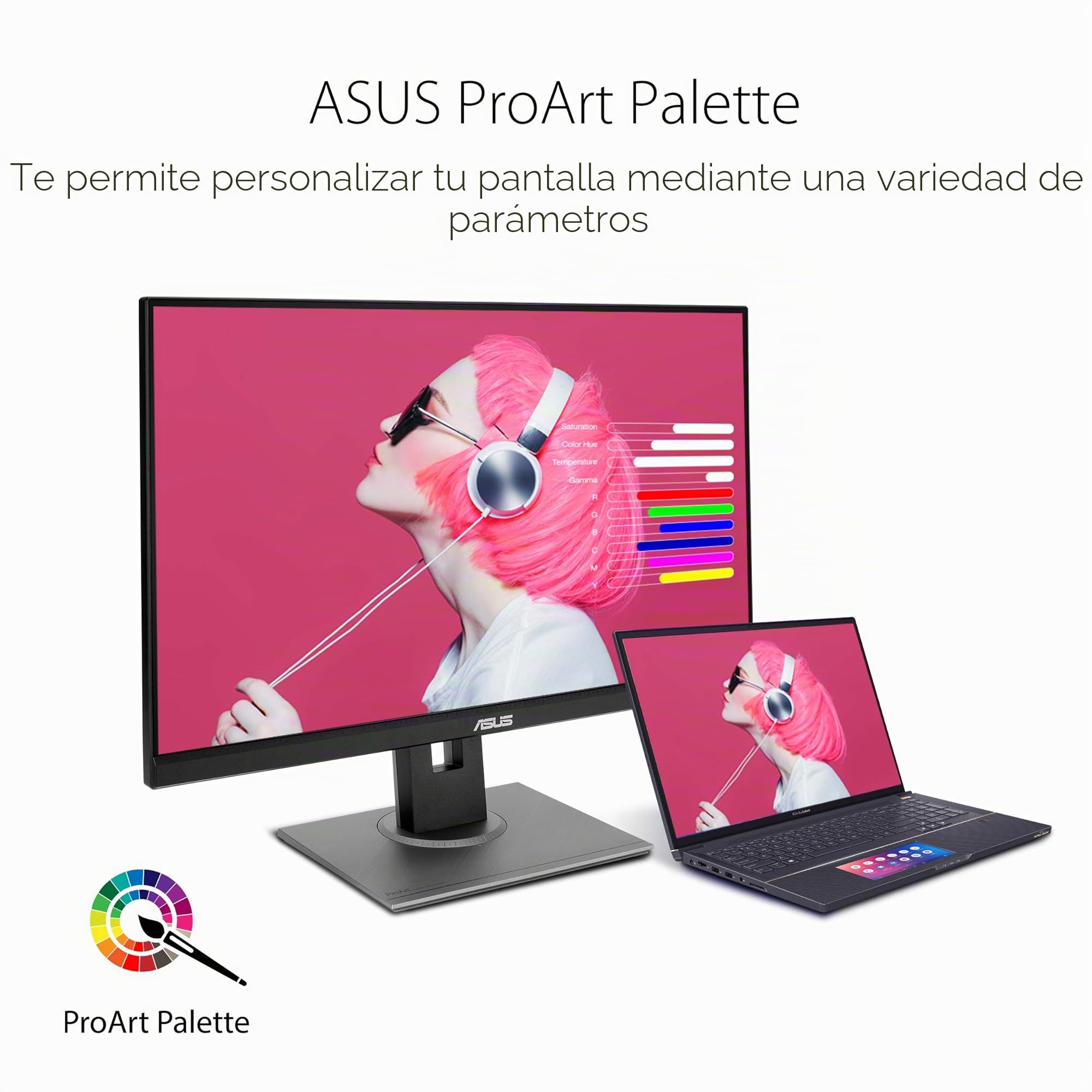 ASUS ProArt PA278QV Monitor 27" WQHD 2560x1440 IPS 75Hz Adaptive-Sync Negro